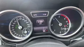 Mercedes-Benz ML 250 Bluetec 4Matic (W166) Acceleration