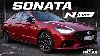 2021 Hyundai Sonata N Line Night Drive POV – Let me show you how this Hyundai Sonata shines at night