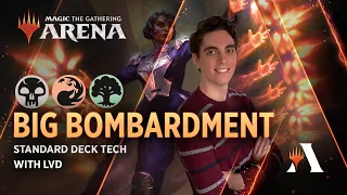 Big Bombardment - So Many Copies! | Deck Tech with LVD | Standard | #mtgstandard