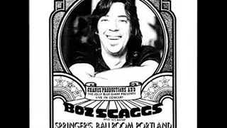 Boz Scaggs  - April, 1970 - Springers Ballroom - Portland, Oregon