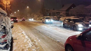 Dec 2014, Record Snow Fall, Sheffield UK