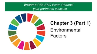 CFA Certificate in ESG Investing Exam Tutorial - Chapter 3 (part 1)