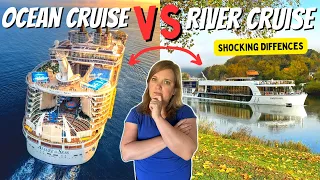 River Cruise VS Ocean Cruise - What Is Different???