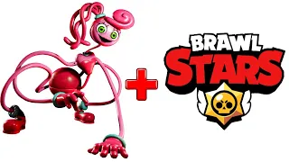 Mommy Long Legs + Brawl Stars = ??? Poppy Playtime Animation