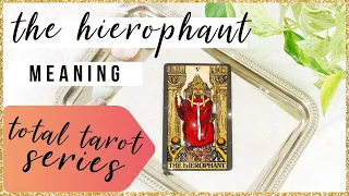 The Hierophant Tarot Card Meaning ⛪✝ | Total Tarot #6