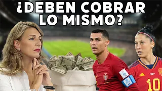 Fútbol masculino y fútbol femenino: hoy no pueden cobrar lo mismo