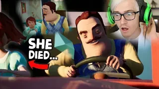 THE MOTHERS DEATH CUTSCENE... Hello Neighbor Hide and Seek Secrets