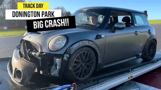 MY WORST CRASH YET @ DONINGTON PARK