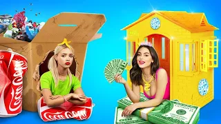 Princesa Rica vs Princesa Pobre | Riquíssima vs Pobre em Família Bilionária por RATATA BOOM