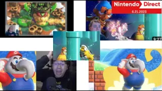 YouTubers reactions to DAISY in Super Mario Bros. Wonder