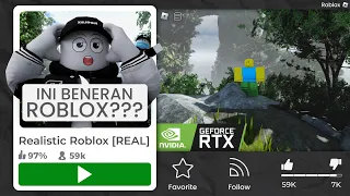 KALIAN GAK AKAN PERCAYA KALAU INI ROBLOX!! GAME INI TERLALU REALISTIK