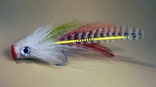 Bass streamer fly tying instructions by Ruben Martin