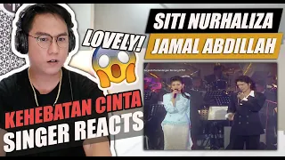 Siti Nurhaliza & Jamal Abdillah - Kehebatan Cinta | SINGER REACTION