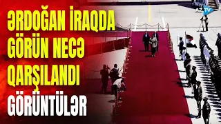 İllər sonra İraqa gedən Ərdoğan üçün möhtəşəm qarşılanma mərasimi: toplardan atəş açıldı