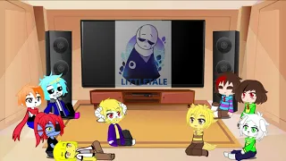 Undertale reacts to Gaster AUs themes