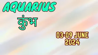 Aquarius | Weekly Love Tarot Reading | 03-09 June 2024 | Hindi