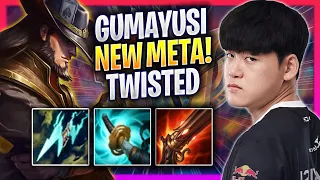 GUMAYUSI CRAZY NEW META TWISTED FATE ADC! - T1 Gumayusi Plays Twisted Fate ADC vs Kai'sa!