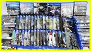 MY PS4 PHYSICAL GAME COLLECTION BEFORE PS5 COMES OUT!!!