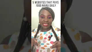 5 WEBSITES THAT PAYS 1000 NAIRA DAILY FOR PERFORMING SOCIAL TASK ONLINE