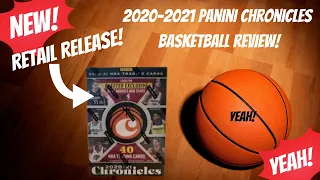 2020-2021 Panini Chronicles Basketball Retail Blaster Box (2x) Review - New Release!