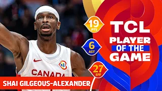 Shai (27 PTS) | TCL Player Of The Game | CAN vs LAT | FIBA Basketball World Cup 2023