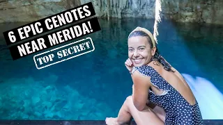 6 UNDISCOVERED CENOTES IN THE YUCATAN PENINSULA (near Merida) | This Town Will BLOW YOUR MIND!