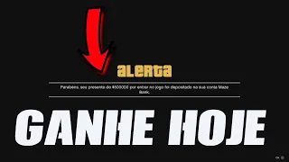 GTA V ONLINE  SOLO COMO RECEBER HOJE 500 MIL DA ROCKSTAR