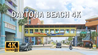 Daytona Beach, Florida - Driving Florida A1A Scenic Route - 4K with Hi-Fi Street Sound