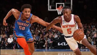Oklahoma City Thunder vs New York Knicks Full Game Highlights | Nov 13 | 2023 NBA Season