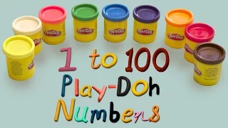 Numbers Song | Learn Numbers 1 to 100 | Play Doh Numbers