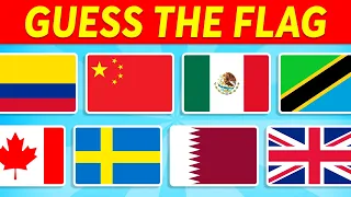 Guess the Country by the Flag Quiz 🌎🎯🤔 Easy, Medium, Hard, Impossible