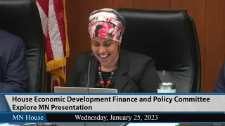 House Economic Development Finance and Policy Committee 1/25/23