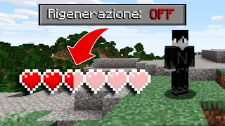 Minecraft, ma NON POSSO RIGENERARE *ogni danno è per sempre*