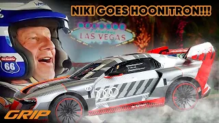 Spektakuläre Stunts: Niki bringt den legendären Audi S1 Hoonitron ans Limit 😎🔥 | GRIP