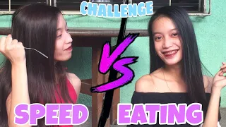 SPEED EATING CHALLENGE // by Sabby and Sophia