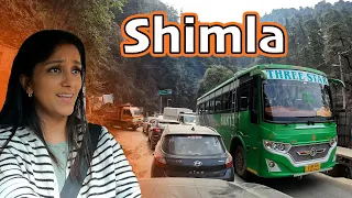 Driving In The Mountains Of Shimla