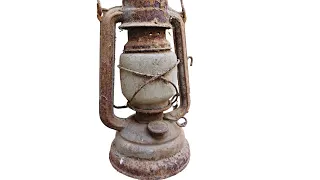 Very Rusty 1950's Lantern Restoration (With Test)