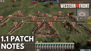1.1 Patch Notes - Great Patch! - The Great War Western Front