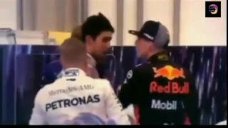 #f1 #Brazil_GP Max verstappen fight Esteban ocon after crash || F1 race brazil GP 2018|| LIVE ONE TV