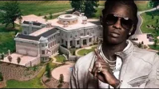 Young Thug puts his Atlanta mansion up for sale after money runs out.