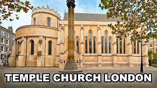 Temple Church in London (Knights Templar church from the Da Vinci Code)