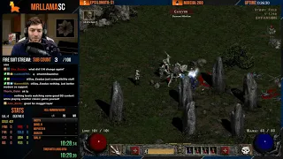 Diablo 2 - HELL RAINBOW NECRO SPEEDRUN