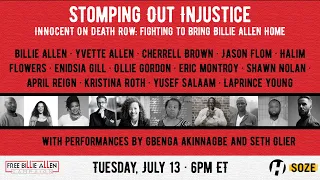 Stomping Out Injustice: Innocent on Death Row. Fighting to Bring Billie Allen Home