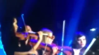 Yoshiki's "Art of Life" Violin Solo Live in Paris - Michelle Jade