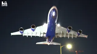 [LAplaneSpotter] British Airways A380 Arrival Back to LAX!