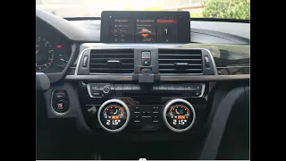 Digital AC panel for BMW 3 Series F30