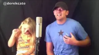 Me and my daughter singing "Somebody that i used to know" by Gotye ft Kimbra