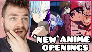 First Time Reacting to *NEW* ANIME OPENINGS | 2024 APRIL EDITION | ANIME REACTION!