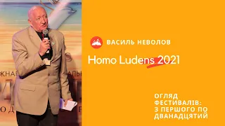 Фестиваль «Homo Ludens»: вчора – сьогодні – завтра. Василь Неволов | T-fishing