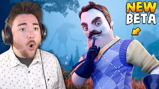 PLAYING THE HELLO NEIGHBOR 2 BETA!!! (its mindblowing)